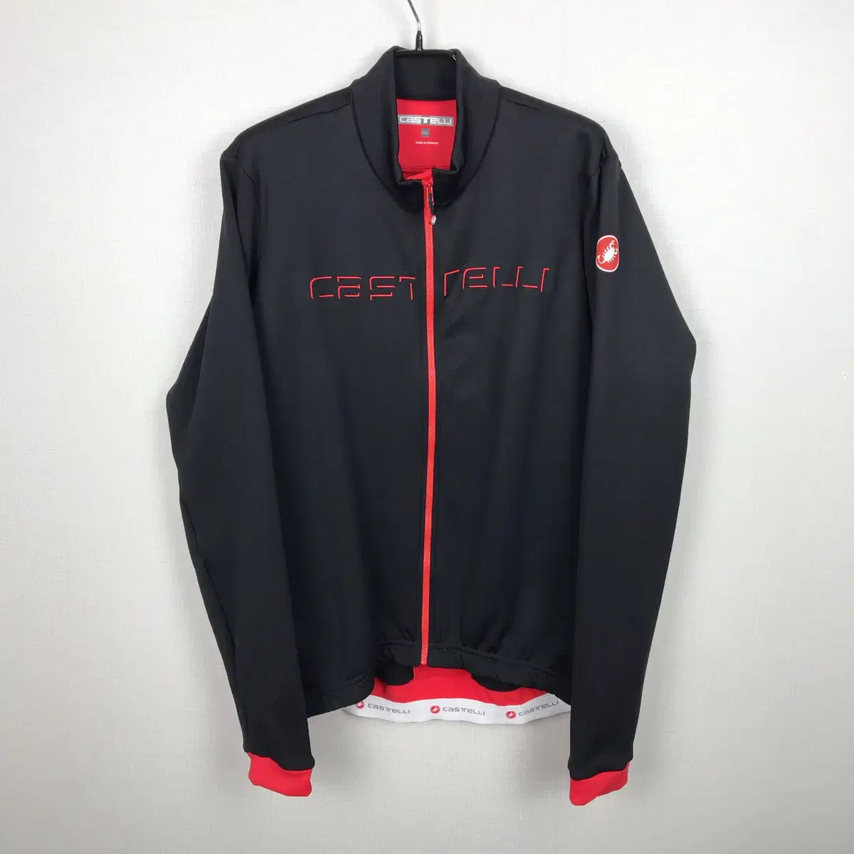 카스텔리 CASTELLI 자전거 기모 긴팔 져지 남성2XL